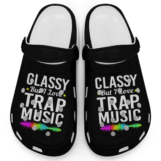 Hip Hop Music Party Trap Music For Women Clogs