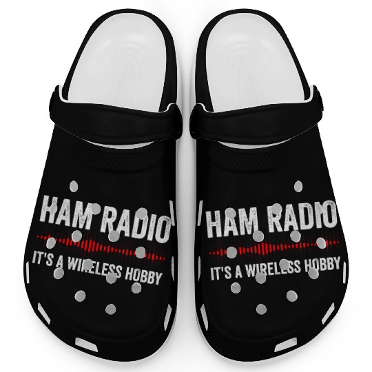 Ham Radio - It's a wireless hobby Clogs