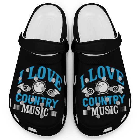 I love Country Music Clogs