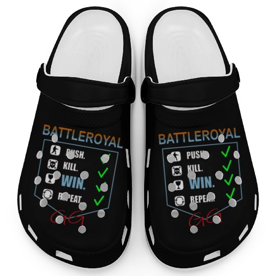 Battle Royal Gaming Design Clogs