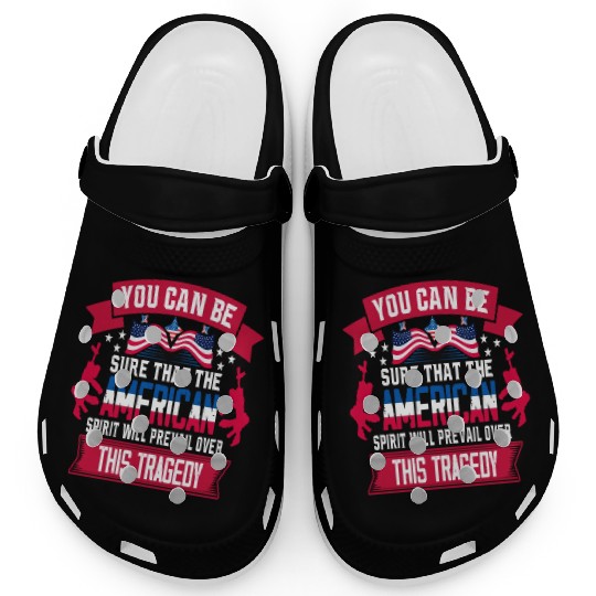 Patriot Day 9 11 American Spirit Clogs