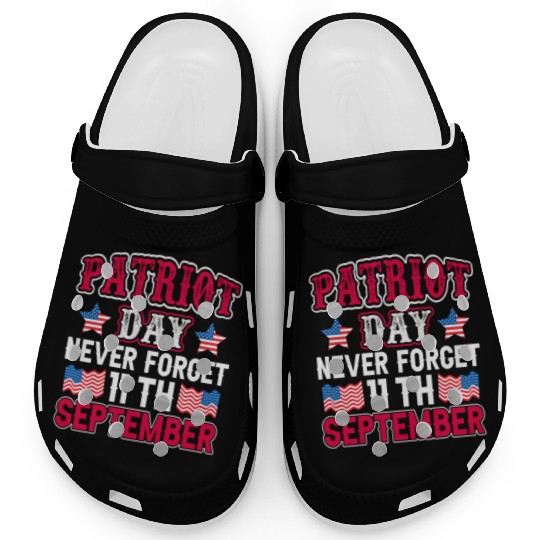 9/11 Patriot Day USA, Patriot Day, Never Forget Clogs
