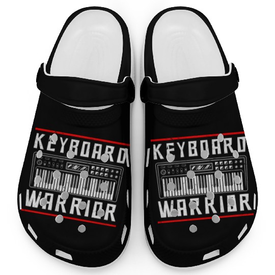 Funny Keyboard Player Music Teacher Humor Clogs