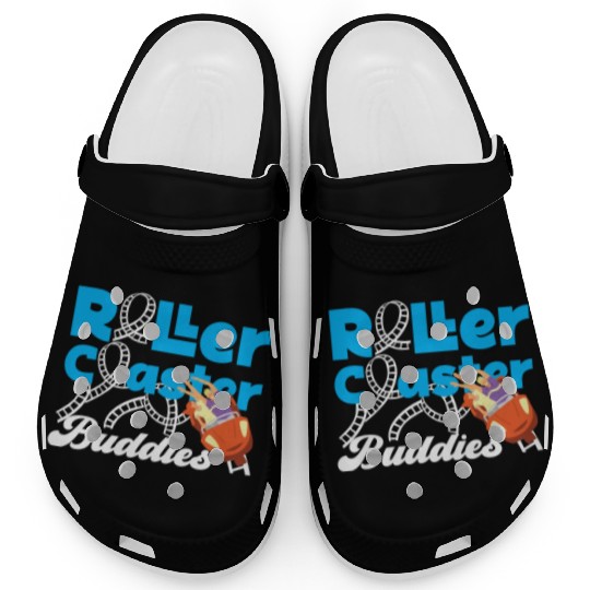 Roller Coaster Friends Besties Clogs