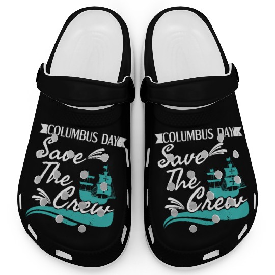 Columbus Day Navigator Ship Christopher Columbus Clogs