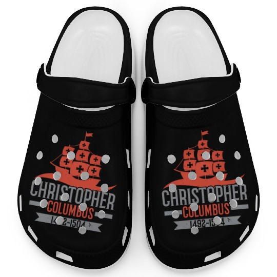 Columbus Day Navigator Ship Christopher Columbus Clogs