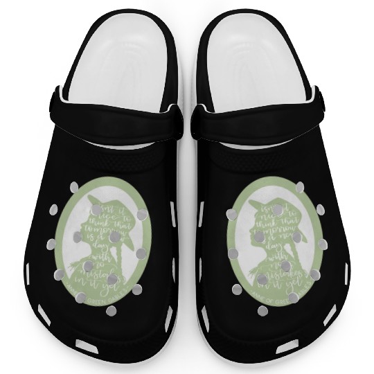 Anne of Green Gables Quote Clogs