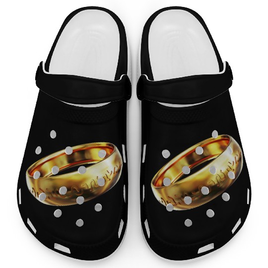 Mystical Gold Ring Clogs