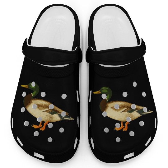 Mallard Duck Cute Duck Wild Duck Lover Clogs