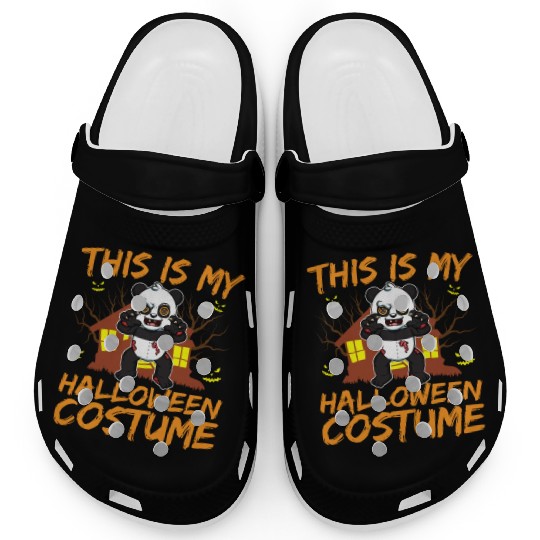 Scary Creepy Animal This Is My Halloween Costume Clogs
