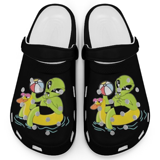 Alien Believer Inflatable Sphere Squad Water Ball Clogs