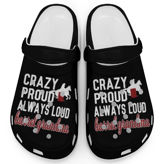 Barrel Racing Grandma Barrel Racing Grandmother Clogs