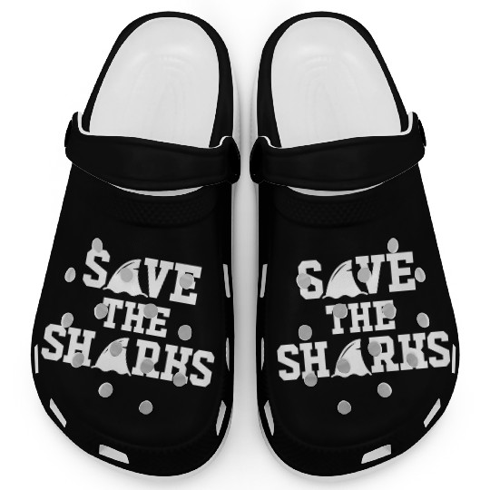 Shark Lovers Marine Biologist Save The Sharks Clogs