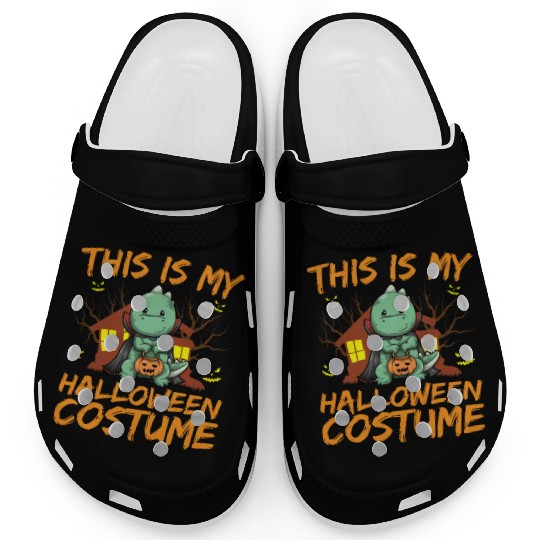 Scary Creepy Animal This Is My Halloween Costume Clogs