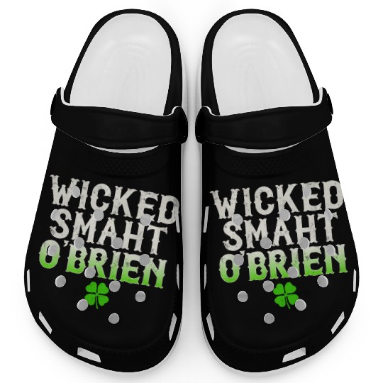 Wicked Smaht O'Brien Clan Boston Irish Slang Clogs