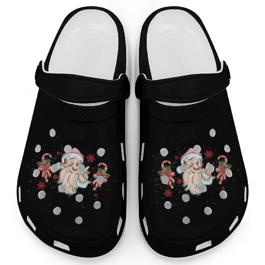 Snow Out Santa Ho Ho Ho Clogs