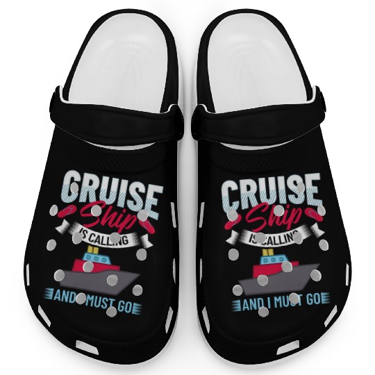 Cruise Ship Vacation Trip Party Sailing Boating Clogs