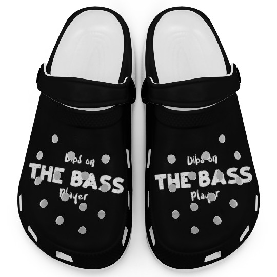 Dibs on the Bass Player - Guitar Clogs
