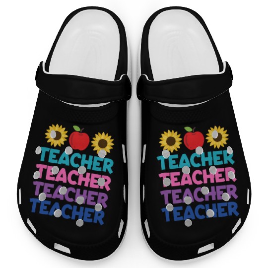 Funny Teacher svg, Teacher Appreciation svg, Kinde Clogs
