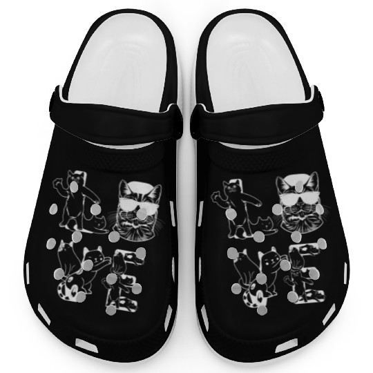 Cat LOVE Cats I Cute Cat Lover I Cat Owner LOVE Ca Clogs