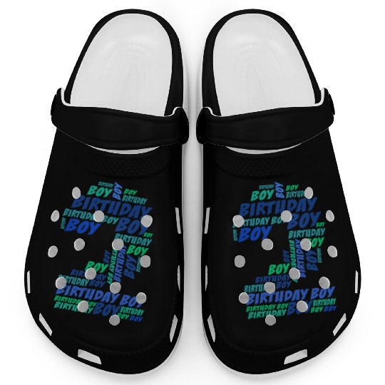 Birthday Boy 2nd Birthday | Boys Birthday Clogs |