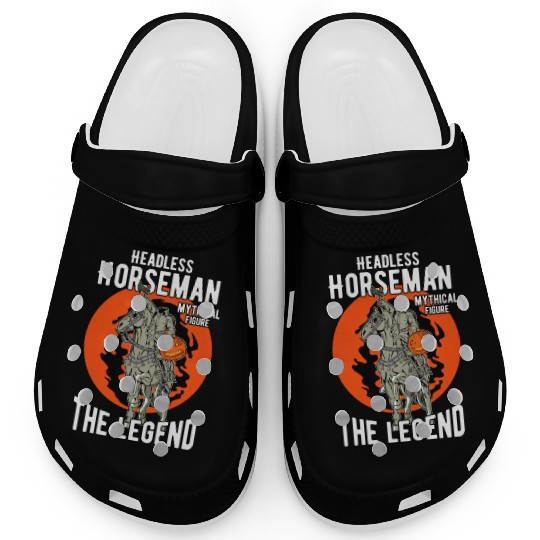 Headless Horseman Halloween Clogs, Halloween Party