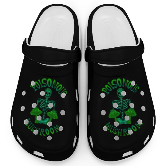 poison mushroom Clogs