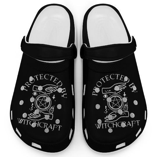 Protected By Witchcraft Clogs