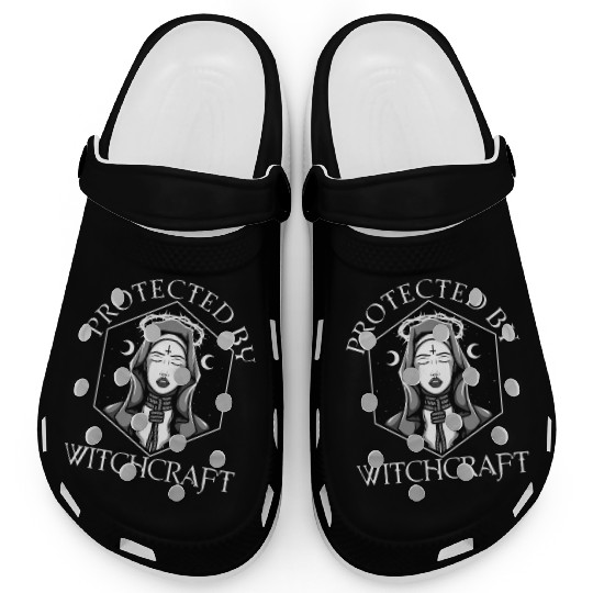 Protected By Witchcraft Clogs