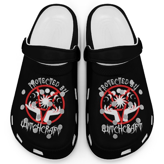 Protected By Witchcraft Clogs
