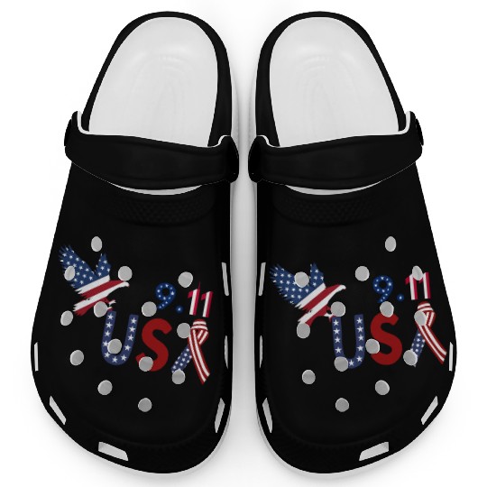 Patriot Day 9.11 Clogs
