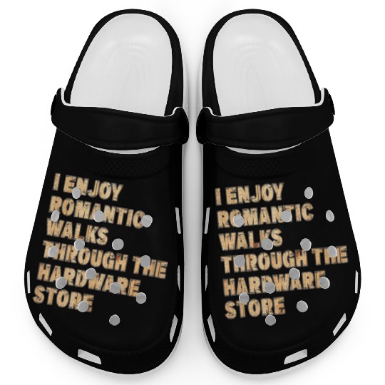 Funny Dad Handyman Hardware Store Tools Novelty Clogs