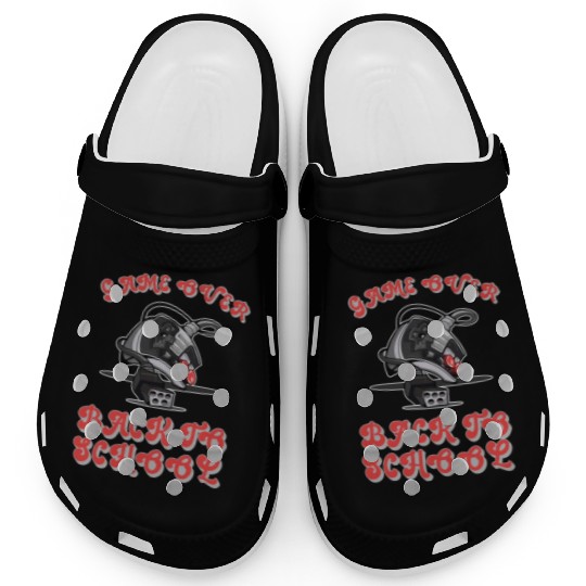 Game Over Back To School Clogs
