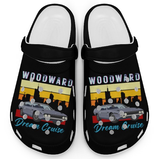 Woodward dream cruise motor show Detroit city Clogs