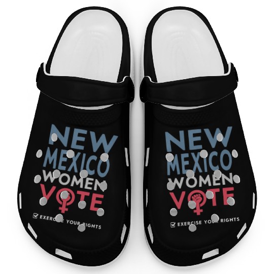 New Mexico Women Vote Voter 2022 Election Clogs