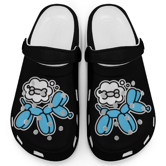 Balloon animal balloon dog balloon artist bone Clogs