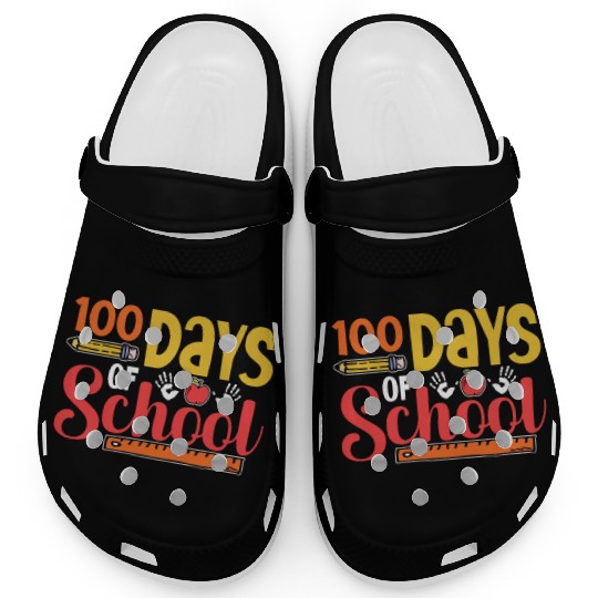 100 Days Of School Sayings Team Cute Sweet Clogs