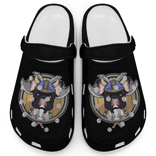 French Bulldog I Valhalla I Viking Clogs