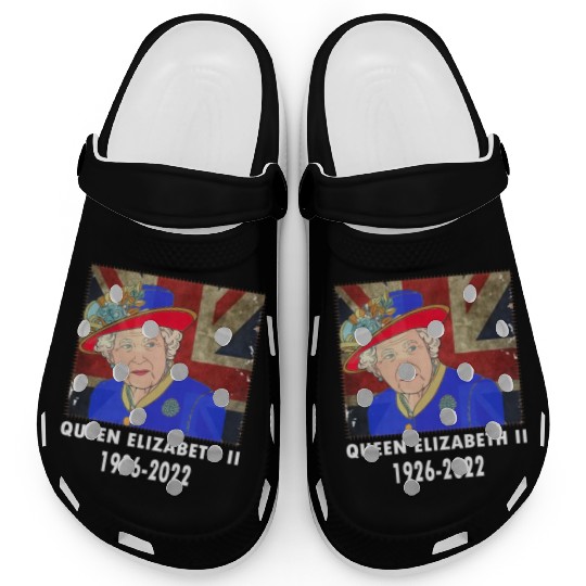 Queen Elizabeth II - rip Queen Elizabeth II - rest Clogs
