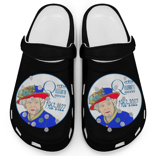 Queen Elizabeth II - rip Queen Elizabeth II - rest Clogs