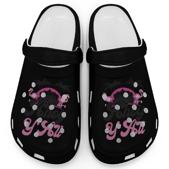 Cruise Ship Vacation Girl Ahoy Clogs