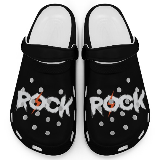 Rock Music Style Genre Guitar Rock Band Clogs