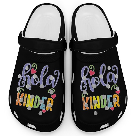 Hola Kinder Spanish Teacher Equipo Clogs