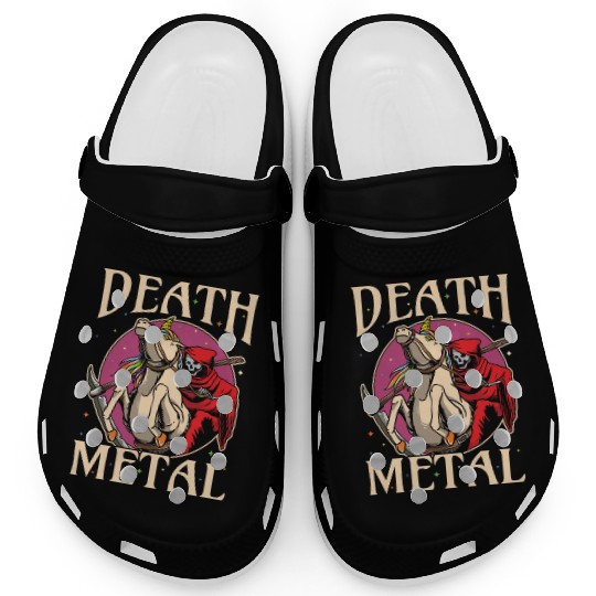 Reaper Rock Satan Unicorn Festivals Death Metal Clogs