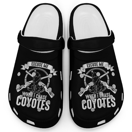 Coyote Trapping Coyote Hunting Yote Hunting Gift Clogs