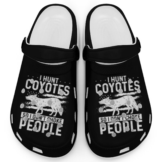 Coyote Trapping Coyote Hunting Yote Hunting Gift Clogs