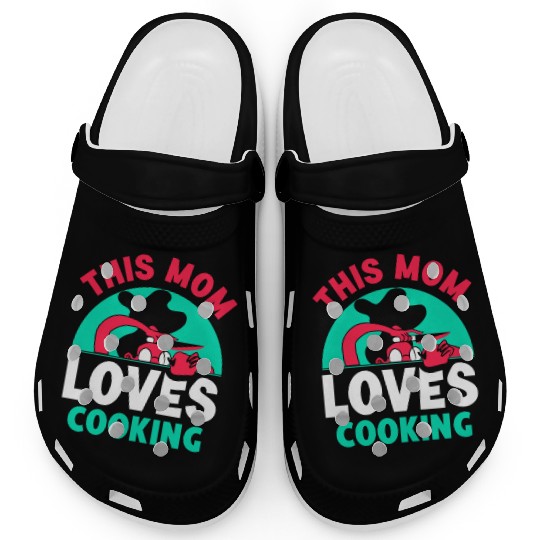This Mom Loves Cooking Mommy Cook Mother Clogs