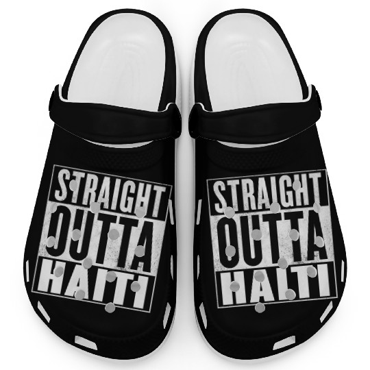 Haiti Straight Outta Haiti Clogs