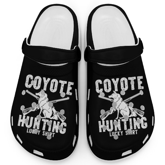 Coyote Trapping Coyote Hunting Yote Hunting Gift Clogs