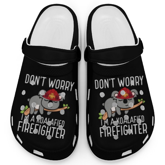 Firefighter Fire Hose Koala Rescueer Firefighter Clogs